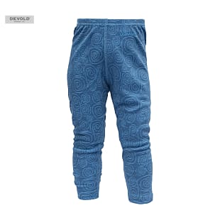 Devold DUO ACTIVE BABY LONG JOHNS, Blue