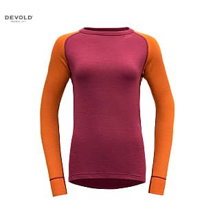 Devold W EXPEDITION MERINO 235 SHIRT, Beetroot - Flame