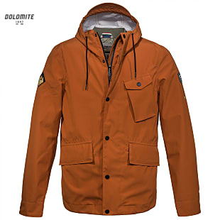 Dolomite M EXPEDITION + INSULATION JACKET, Sunset Brown - Backwoods Green