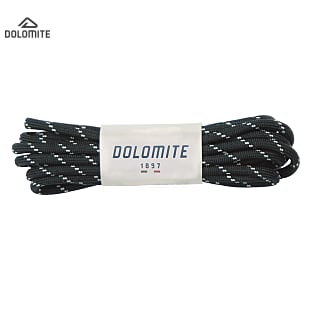 Dolomite LACES HIKING LOW, Black - Aluminium Grey