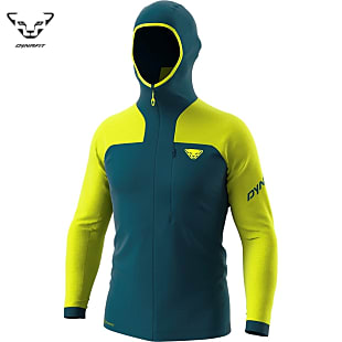 Dynafit M SPEED POLARTEC HOODED JACKET, Lime Punch