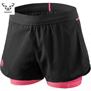 Dynafit W ALPINE PRO 2IN1 SHORTS (PREVIOUS MODEL), Fluo Pink
