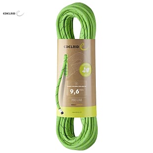 Edelrid TOMMY CALDWELL ECO DRY DT 9.6MM 70M, Neon Green