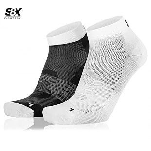 Eightsox BLACK 1 EDITION 2-PACK, White - Black