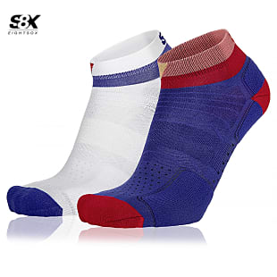Eightsox COLOR 4 EDITION 2-PACK, White - Navy