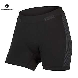 Endura W ENGINEERED PADDED BOXER WITH CLICKFAST, Black