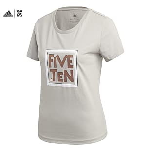 adidas Five Ten GFX TEE W, Metal Grey