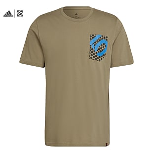 adidas Five Ten BRAND OF THE BRAVE TEE M, White