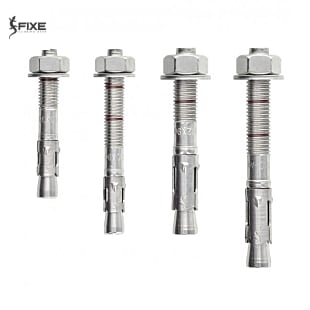 Fixe EXPANSION BOLT 12MM x 90MM 10 PACK, Inox