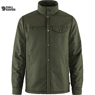 Fjallraven M CANADA WOOL PADDED JACKET, Deep Forest