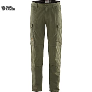 Fjallraven M TRAVELLERS MT 3-STAGE TROUSERS, Laurel Green