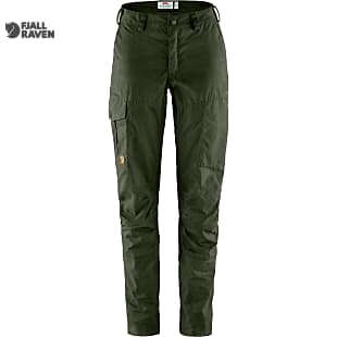 Fjallraven W KARLA PRO TROUSERS CURVED, Deep Forest