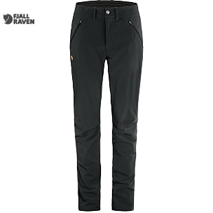 Fjallraven W ABISKO TRAIL STRETCH TROUSERS, Deep Forest