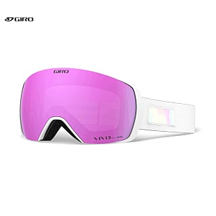 Giro CONTACT, White Iridescent - Vivid Pink - Vivid Infrared