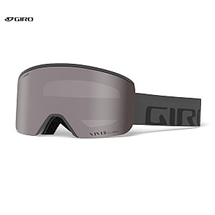 Giro AXIS, Grey Wordmark - Vivid Onyx - Vivid Infrared