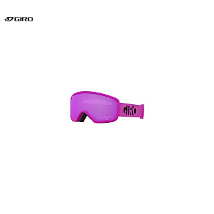 Giro STOMP, Pink Black Blocks - Amber Pink