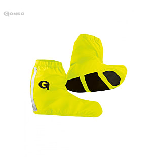 Gonso RAIN SHOECOVER OVERSIZE, Safety Yellow