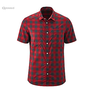 Gonso M DON OVERSIZE, Red - Grey Check