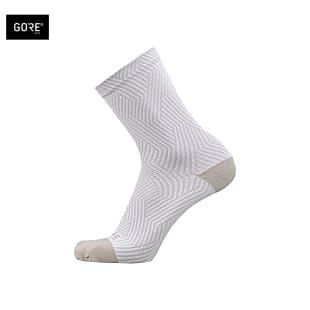 Gore C3 MID SOCKS, White - Light Grey