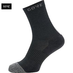 Gore THERMO MID SOCKS, Black - Graphite Grey
