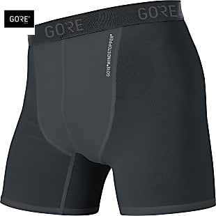 Gore M GORE WINDSTOPPER BASE LAYER BOXER SHORTS, Black