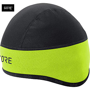 Gore C3 GORE WINDSTOPPER HELMET CAP, Neon Yellow - Black