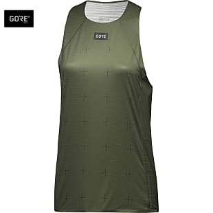 Gore W CONTEST DAILY SINGLET, Utility Green