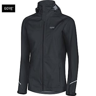 Gore W R3 GORE-TEX ACTIVE HOODED JACKET, Black