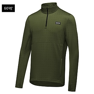 Gore M EVERYDAY THERMO 1/4-ZIP, Utility Green