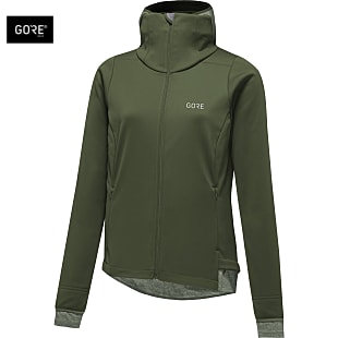 Gore W R3 GORE WINDSTOPPER THERMO HOODIE, Terra Grey