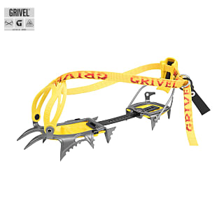 Grivel AIR TECH NEW-MATIC, Anthracite - Yellow