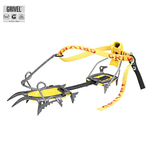Grivel AIR TECH CRAMP-O-MATIC, Anthracite - Yellow