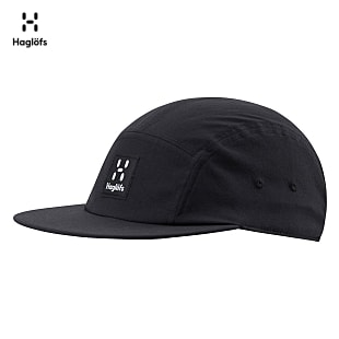 Haglöfs FIVE PANEL CAP, True Black