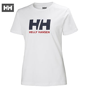 Helly Hansen W HH LOGO T-SHIRT (VORGÄNGERMODELL), White - Navy