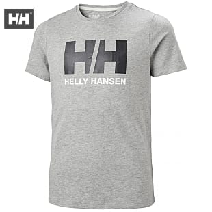 Helly Hansen KIDS HH LOGO T-SHIRT, Grey Melange