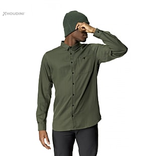 Houdini M OUT AND ABOUT SHIRT, Willow Green