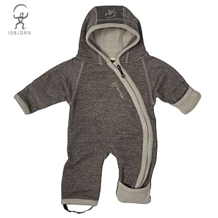 Isbjörn BABY WOOLY JUMPSUIT, Chestnut