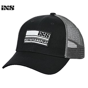 iXS PLAYGROUND CURVED HAT, Black