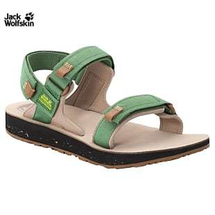 Jack Wolfskin M OUTFRESH DELUXE SANDAL, Green - Brown