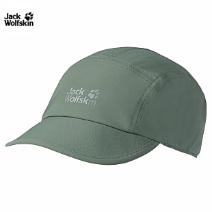 Jack Wolfskin PACK AND GO CAP, Hedge Green