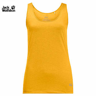 Jack Wolfskin W PACK AND GO TANK, Burly Yellow XT