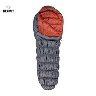 Klymit KSB 20 SLEEPING BAG, Rust Red - Grey