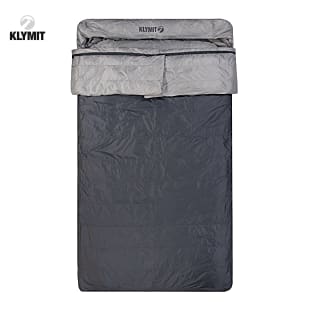 Klymit KSB DOUBLE SLEEPING BAG, Grey - Light Grey