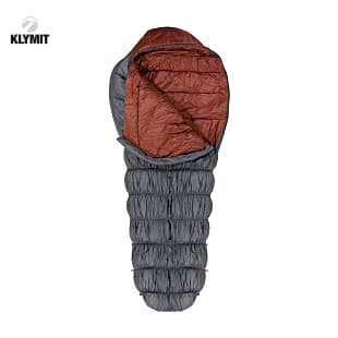 Klymit KSB 20 XL SLEEPING BAG, Rust Red - Grey