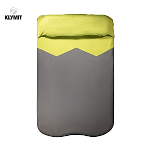 Klymit V SHEET PAD COVER DOUBLE, Green - Grey