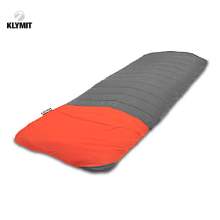 Klymit QUILTED V SHEET PAD COVER, Red - Grey