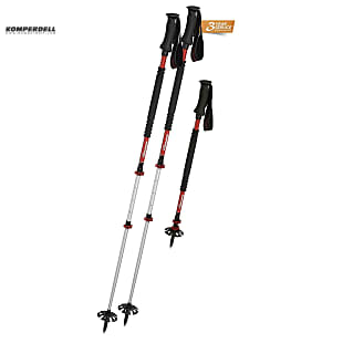 Komperdell THERMO ASCENT TI 3, Black - Red