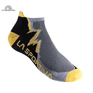 La Sportiva CLIMBING SOCKS, Grey - Yellow
