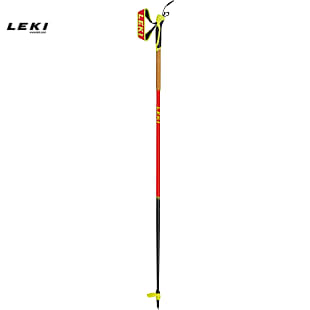 Leki MEZZA SPEED, Carbon - White - Neon Red - Yellow