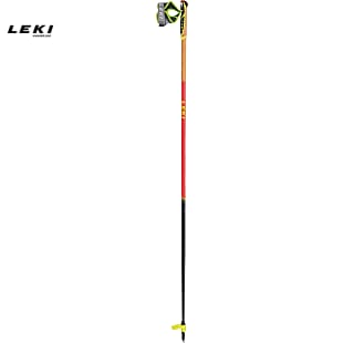 Leki MEZZA RACE, Carbon - White - Neon Red - Yellow